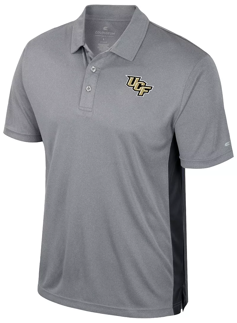 

Мужская футболка-поло Colosseum UCF Knights Heather Grey