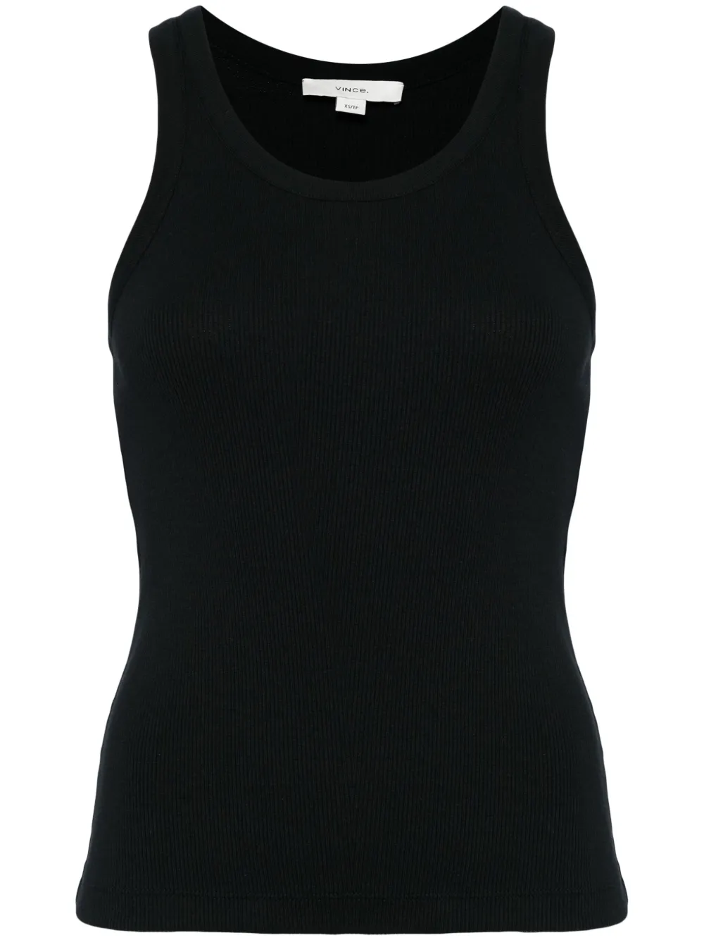 

Топ в рубчик Vince, черный