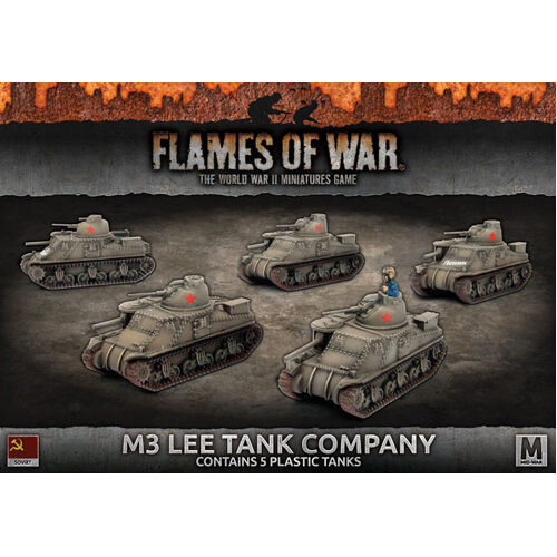 

Фигурки Flames Of War: M3 Lee Tank Company