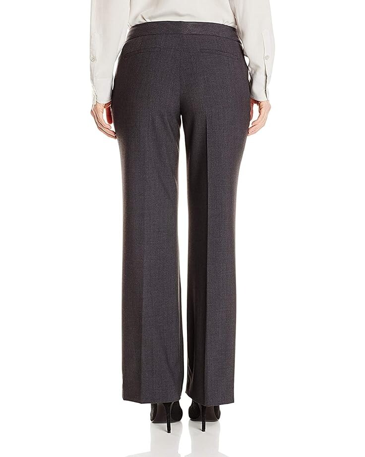 Брюки Calvin Klein Petite Size Straight-Leg, цвет Charcoal — фото 2