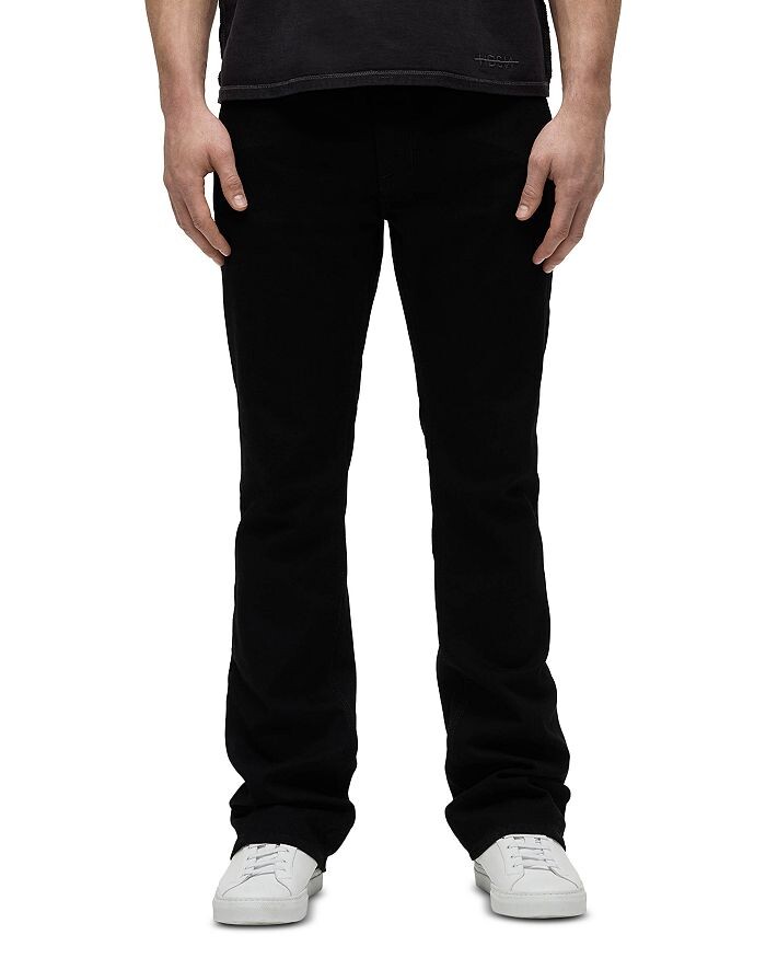 

Джинсы Hudson Walker Kick Flare Bootcut в цвете Raven Black, черный