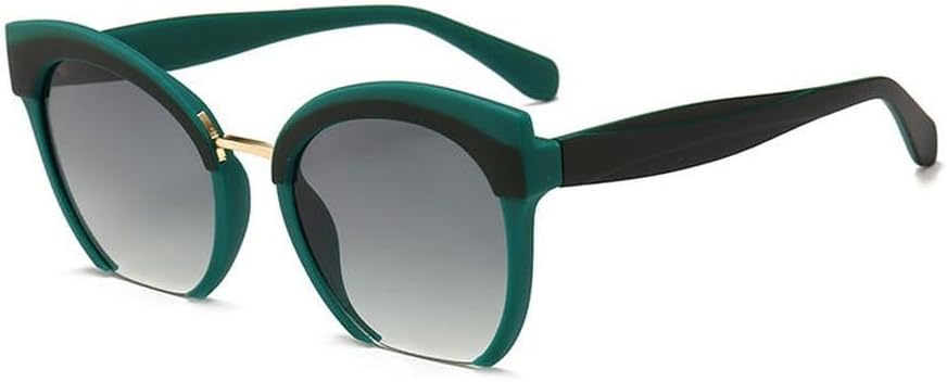 

Роскошные винтажные солнцезащитные очки в полуободковой оправе для женщин, солнцезащитные очки для мужчин, женские очки «кошачий глаз» с градиентным переходом цвета, L6431 generic, 7