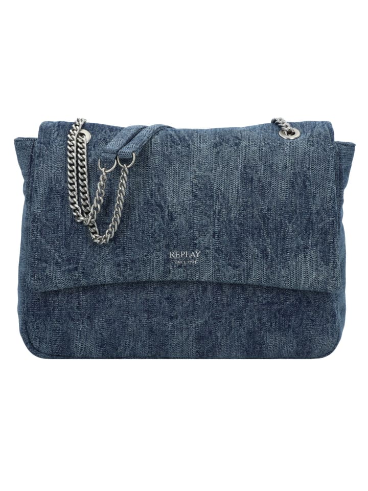 

Сумка шоппер Replay, цвет washed denim