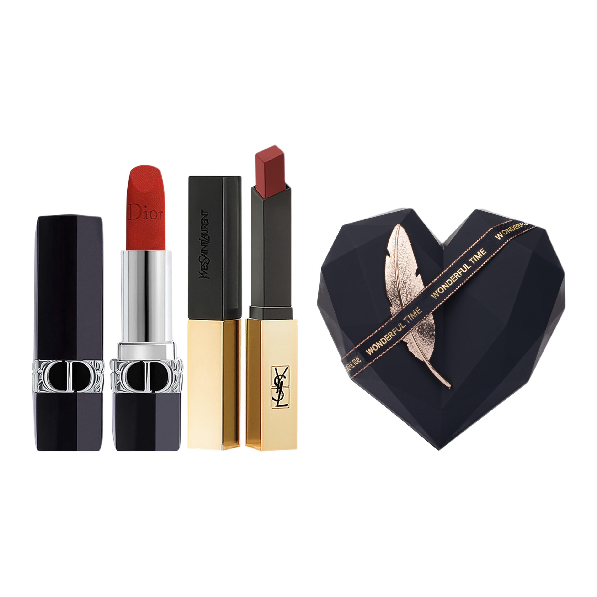 

DIOR Набор одежды vivid blue gold obsidian heart box велюр натуральный долговечный 3 шт, подарок для девушки