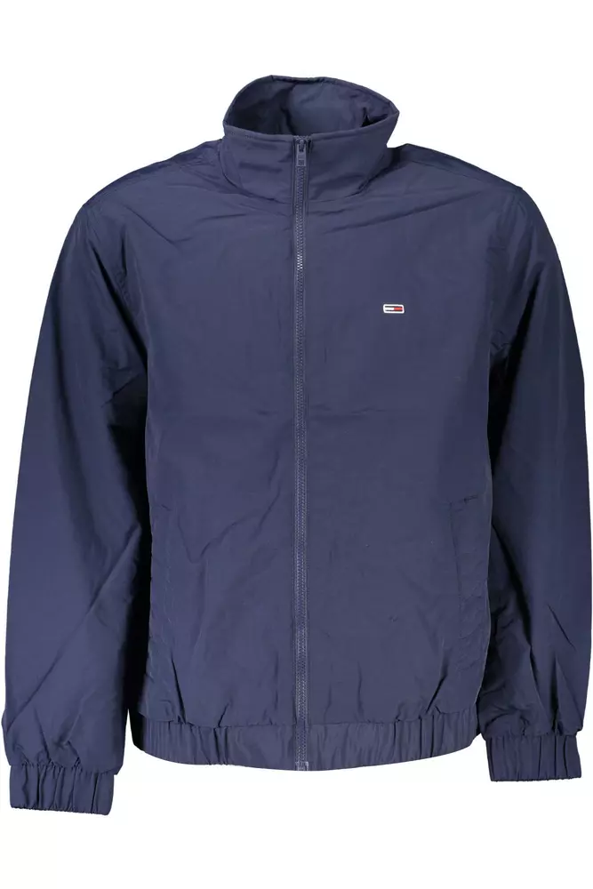 

Синяя мужская куртка из полиамида Tommy Hilfiger