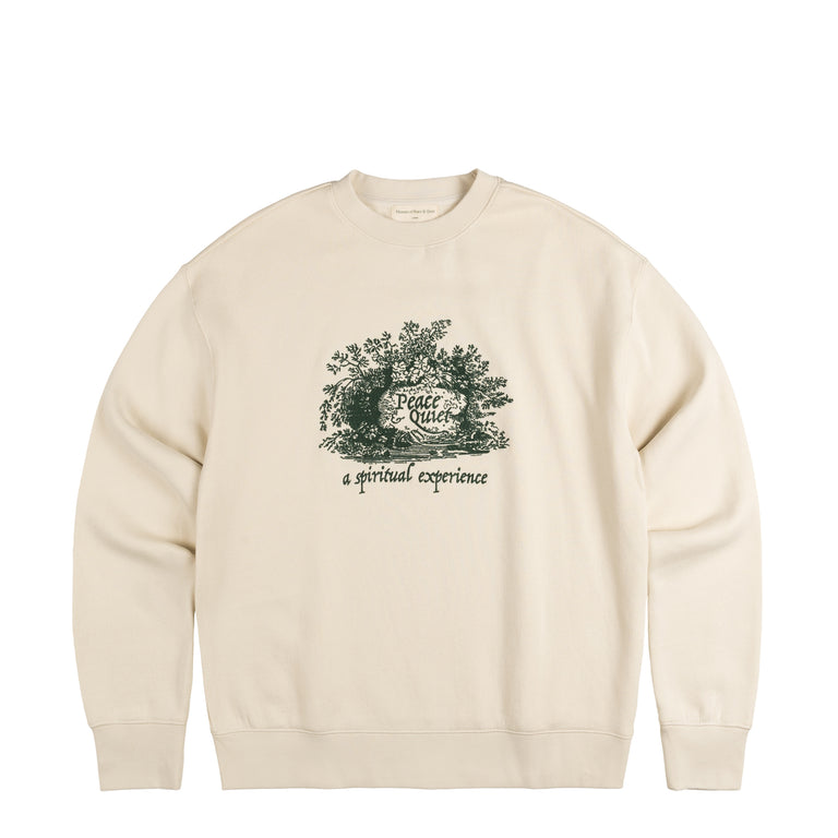 

Свитер spiritual experience crewneck Museum Of Peace & Quiet, белый