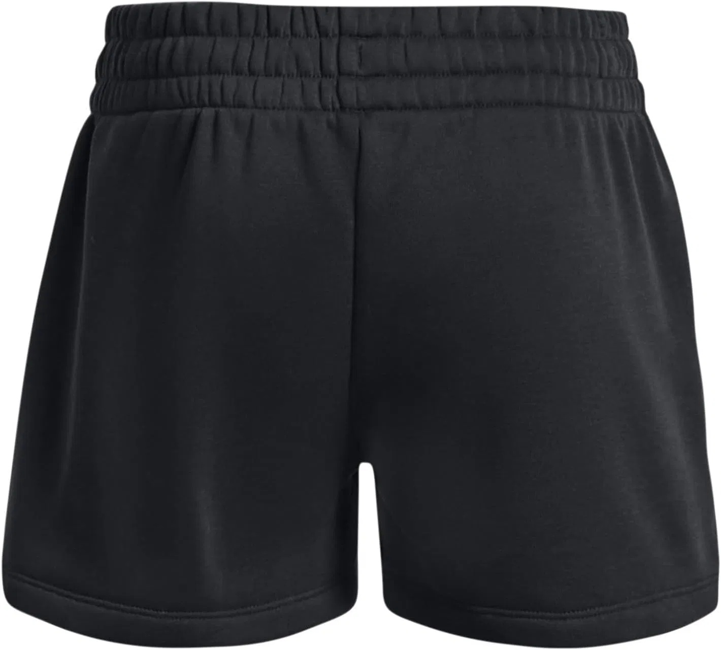 Детские флисовые шорты Under Armour Rival, (001) Black//White — фото 2