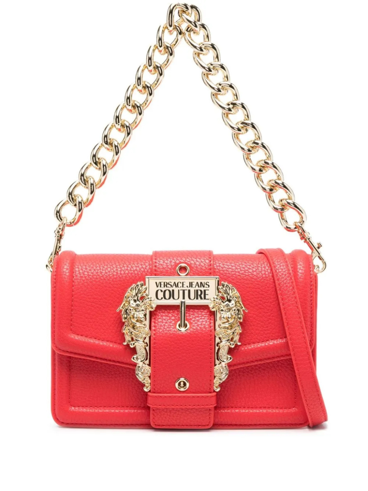 

Versace Jeans Couture сумка на плечо с пряжкой Baroque, красный