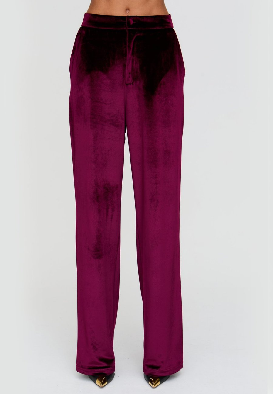 

Брюки Lily & Lionel LANGE VALERIE STRAIGHT LEG, Burgundy/Bordeaux