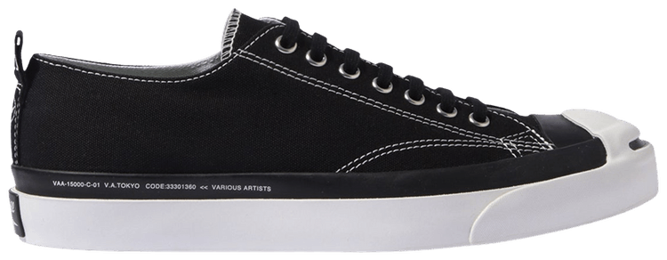 

Кроссовки Converse Fragment Design x Various Artists x Jack Purcell 1935 Low 'Black', черный