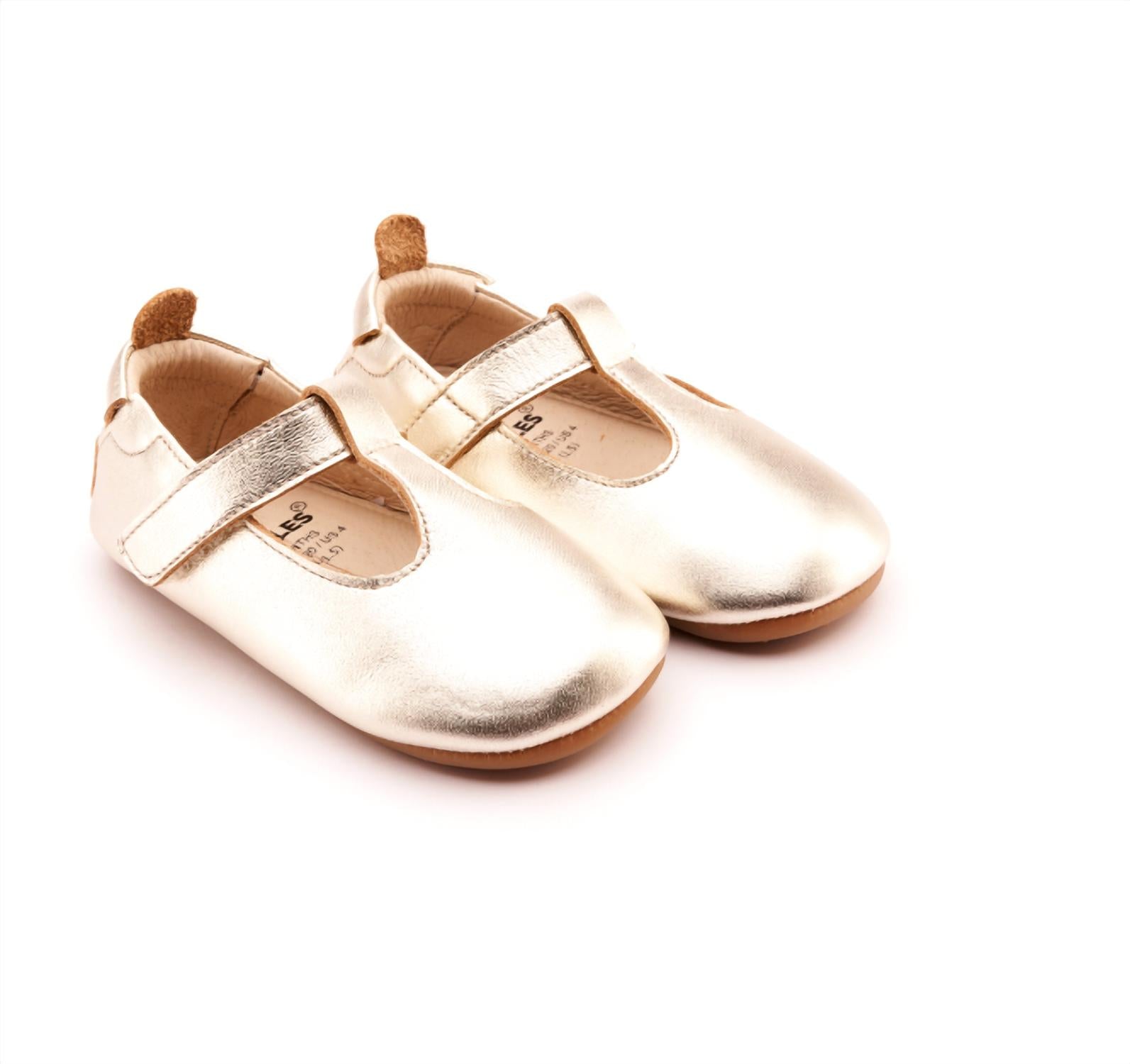 

Туфли Ohme Bub для девочек в золотом цвете Old Soles