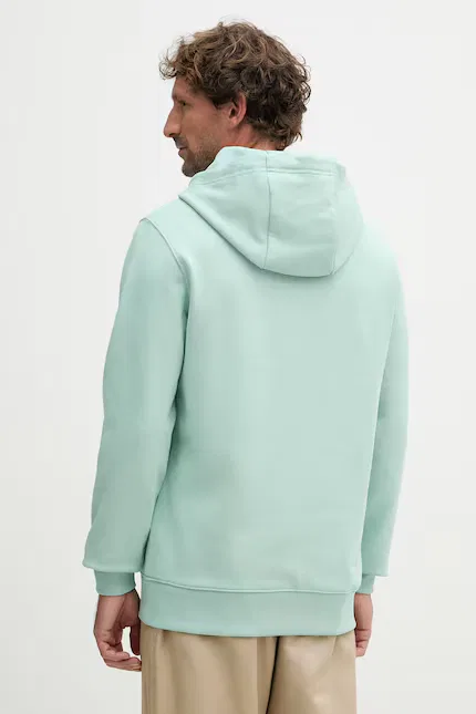 Худи мужское на молнии Tommy Hilfiger, бирюзовый — фото 3