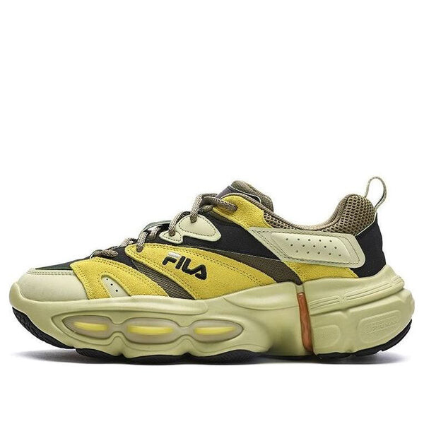

Кроссовки et fashion sneakers 'yellow' Fila, черный