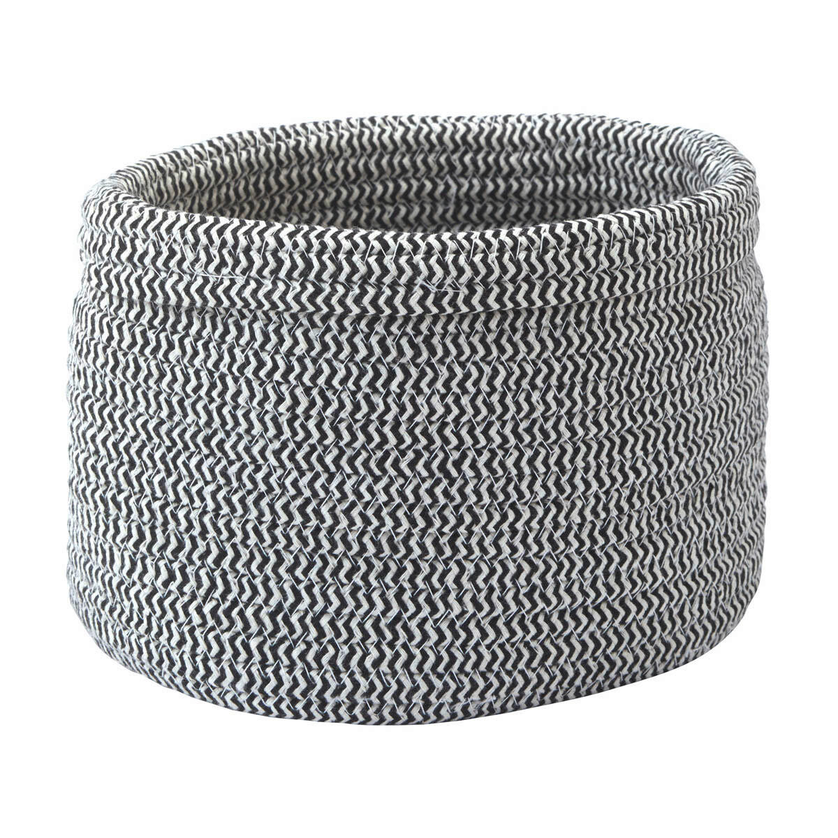 

Корзина для хранения Aquanova, 24x18x16 см, серый/черный