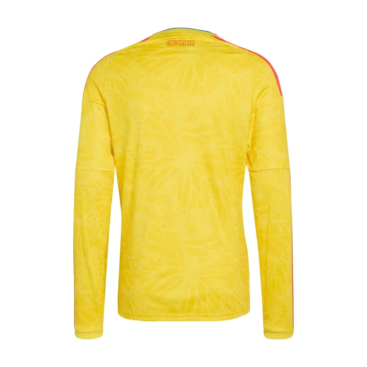 Футболка с длинным рукавом Adidas Colombia 26 Home 'Impact Yellow' — фото 2