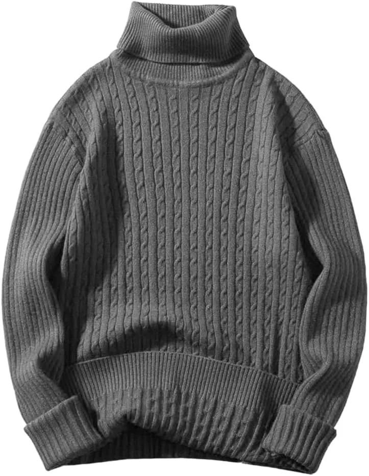 

Мужской свитер Slim Fit с воротником Mock Neck