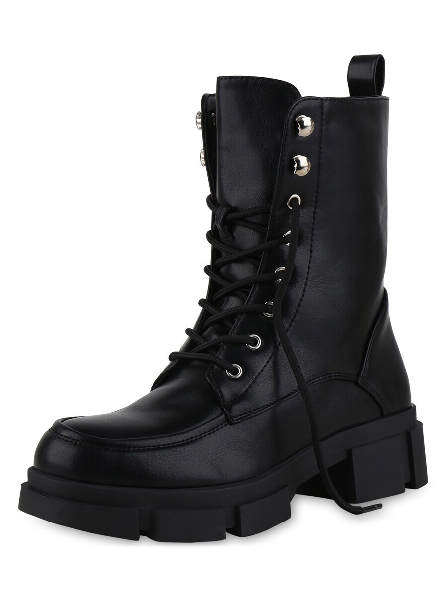 

Ботинки Van Hill Lace-Up Ankle Boots Olivia, черный