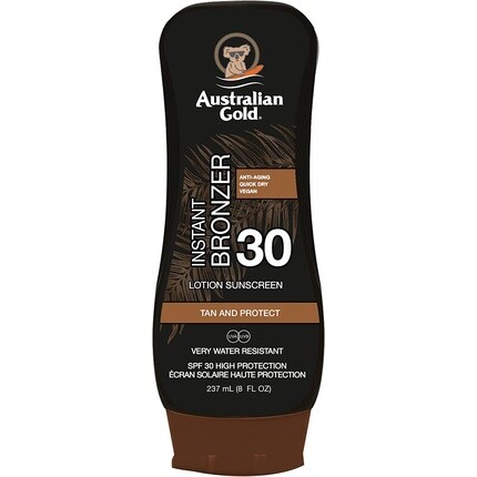 Лосьон Spf 30 с мгновенным бронзатором 237мл, Australian Gold — фото 2