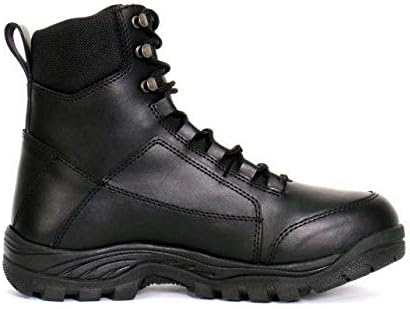 Кожаные ботинки Hot Leathers BTM1010 для мужчин, черные, в стиле SWAT, на шнурках - размер 11 ‎Hot Leathers — фото 2