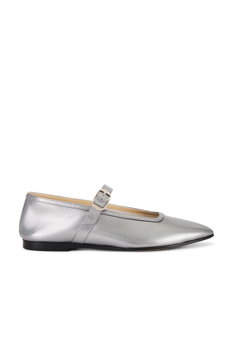 Балетки из кожи Mary Jane Le Monde Béryl, Silver