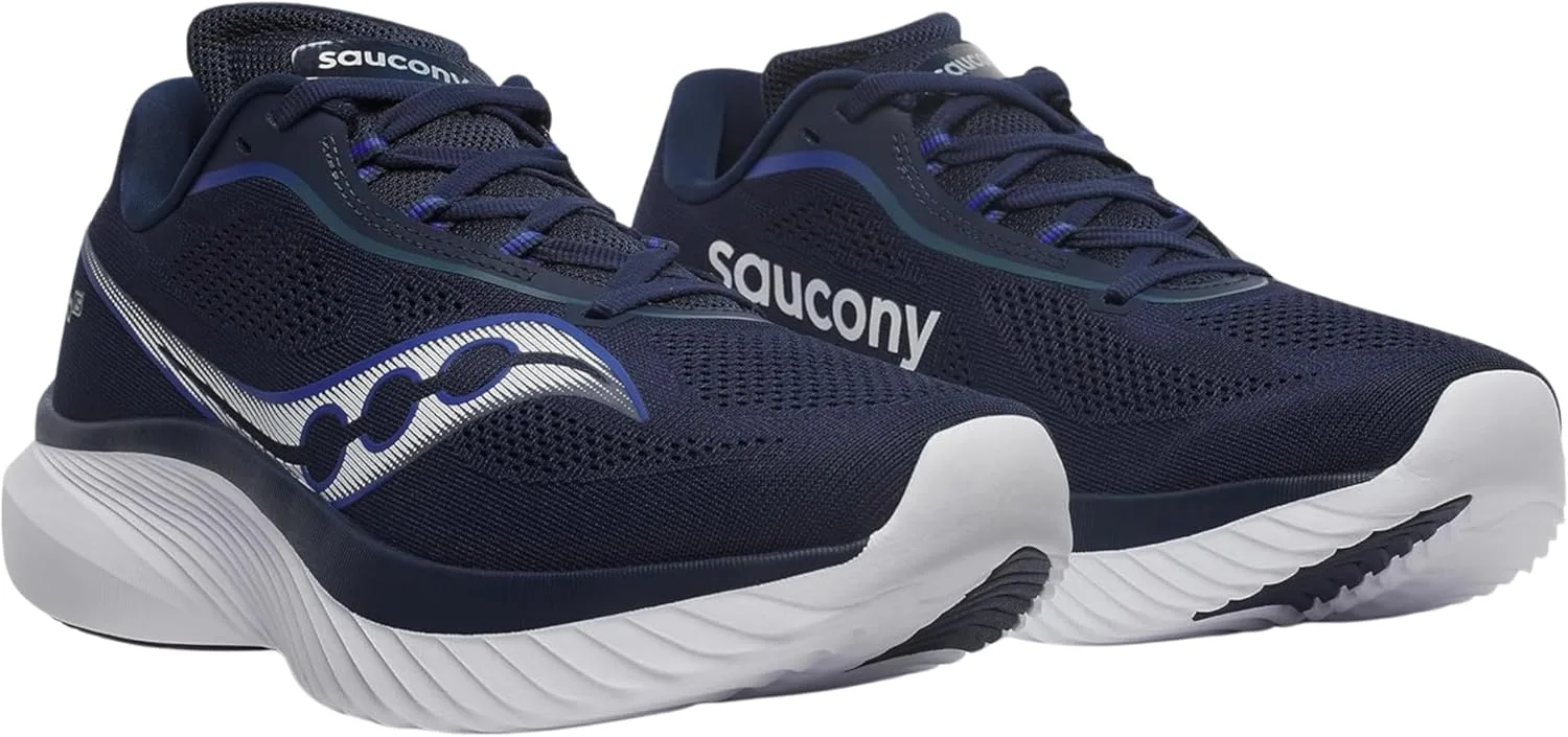 Мужские кроссовки Saucony Kinvara 15, белый/темно-синий — фото 4