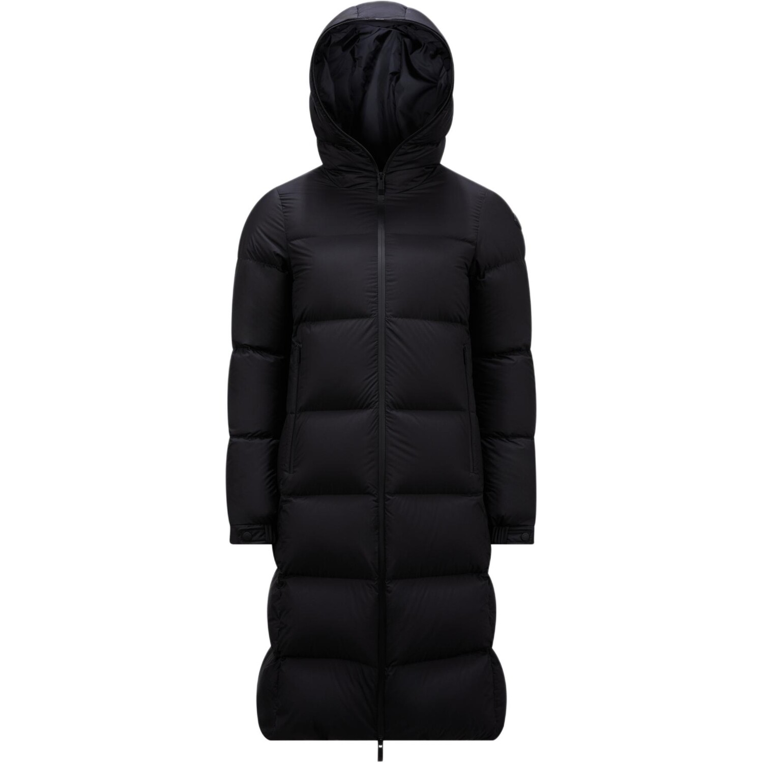 

Пуховик женский черный Moncler