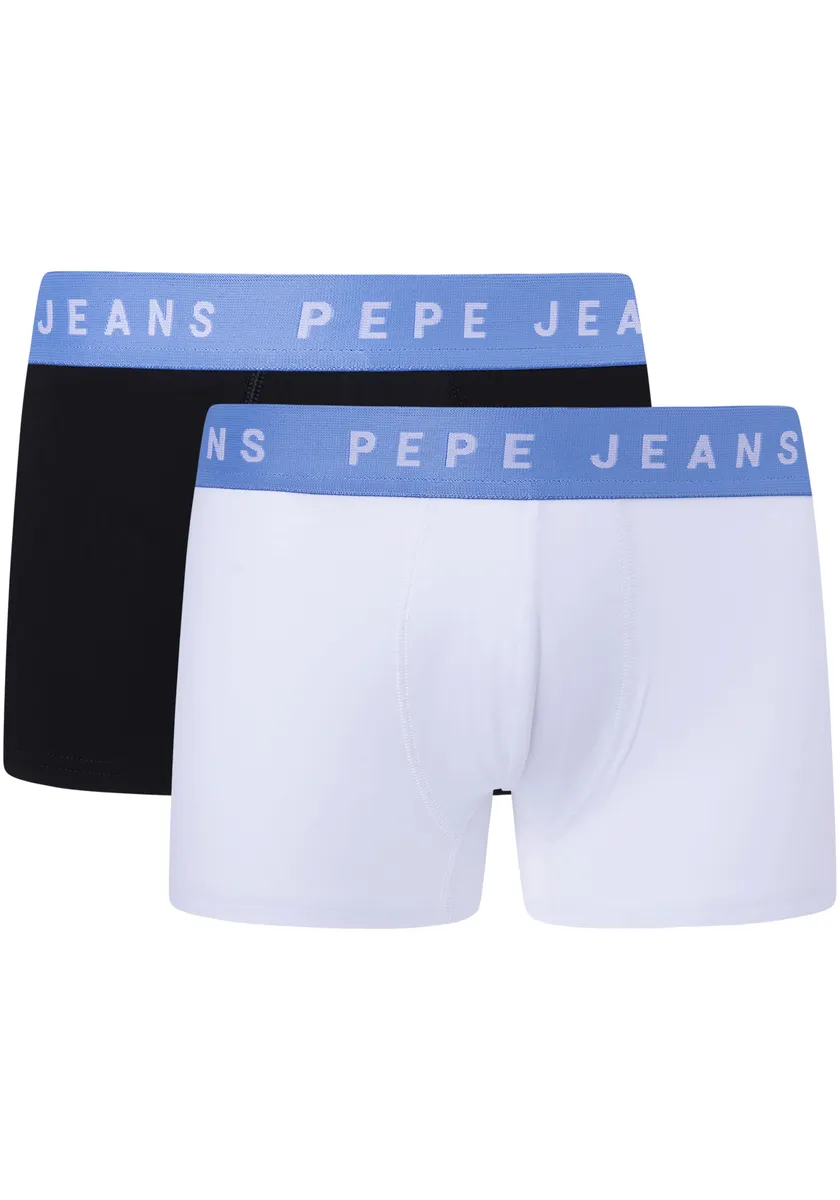 

Боксеры Pepe Jeans (2 шт.), облегающие, белый