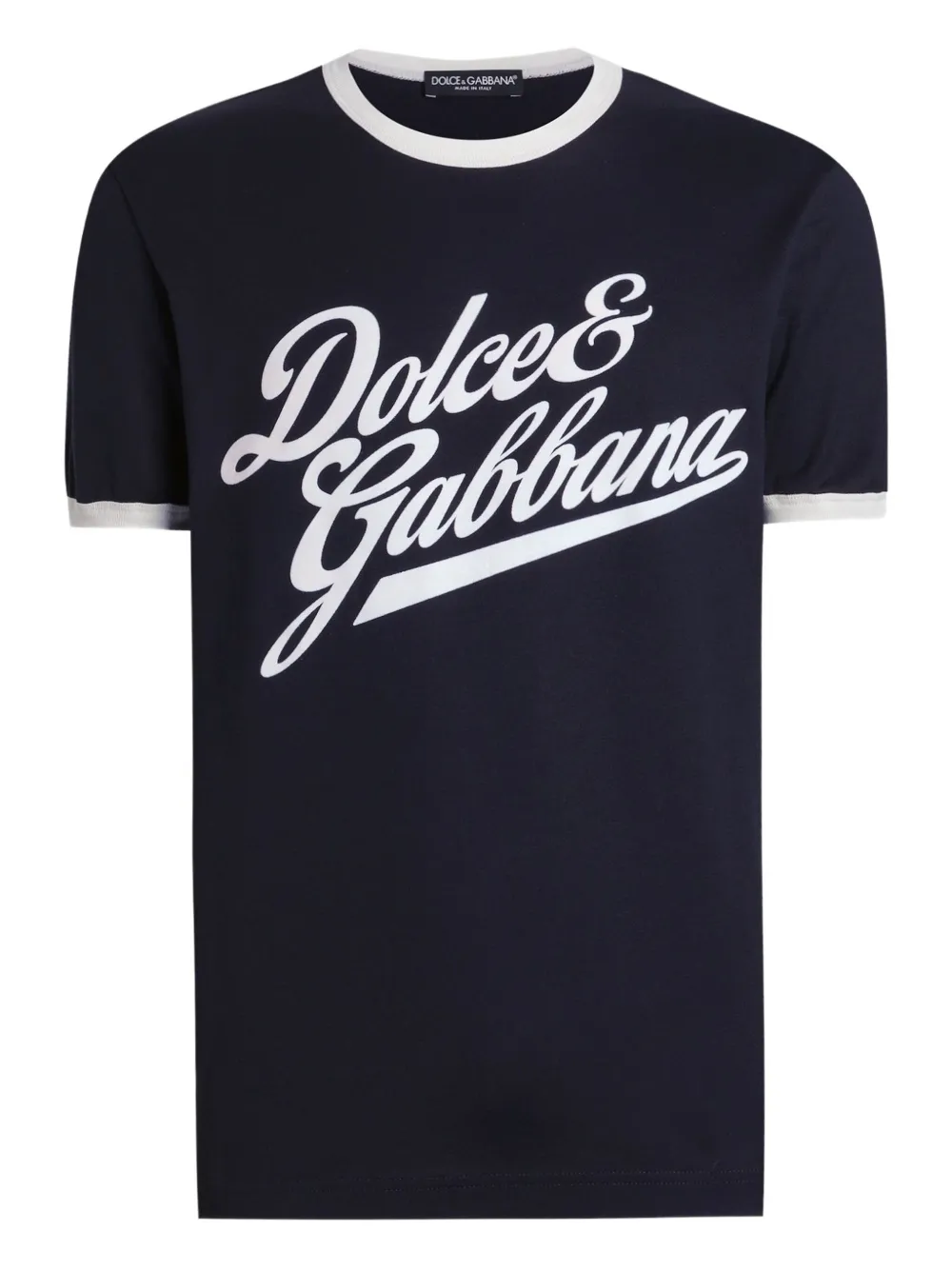 

Футболка с логотипом DOLCE & GABBANA, черный