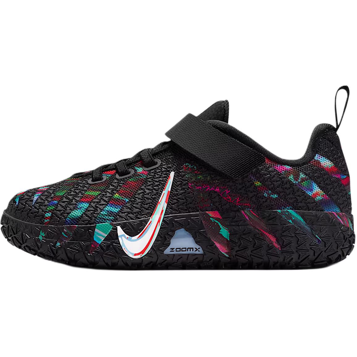 

Nike Детские баскетбольные кроссовки Ja Morant 3 Low top черный белый красный для детей 3-7 лет