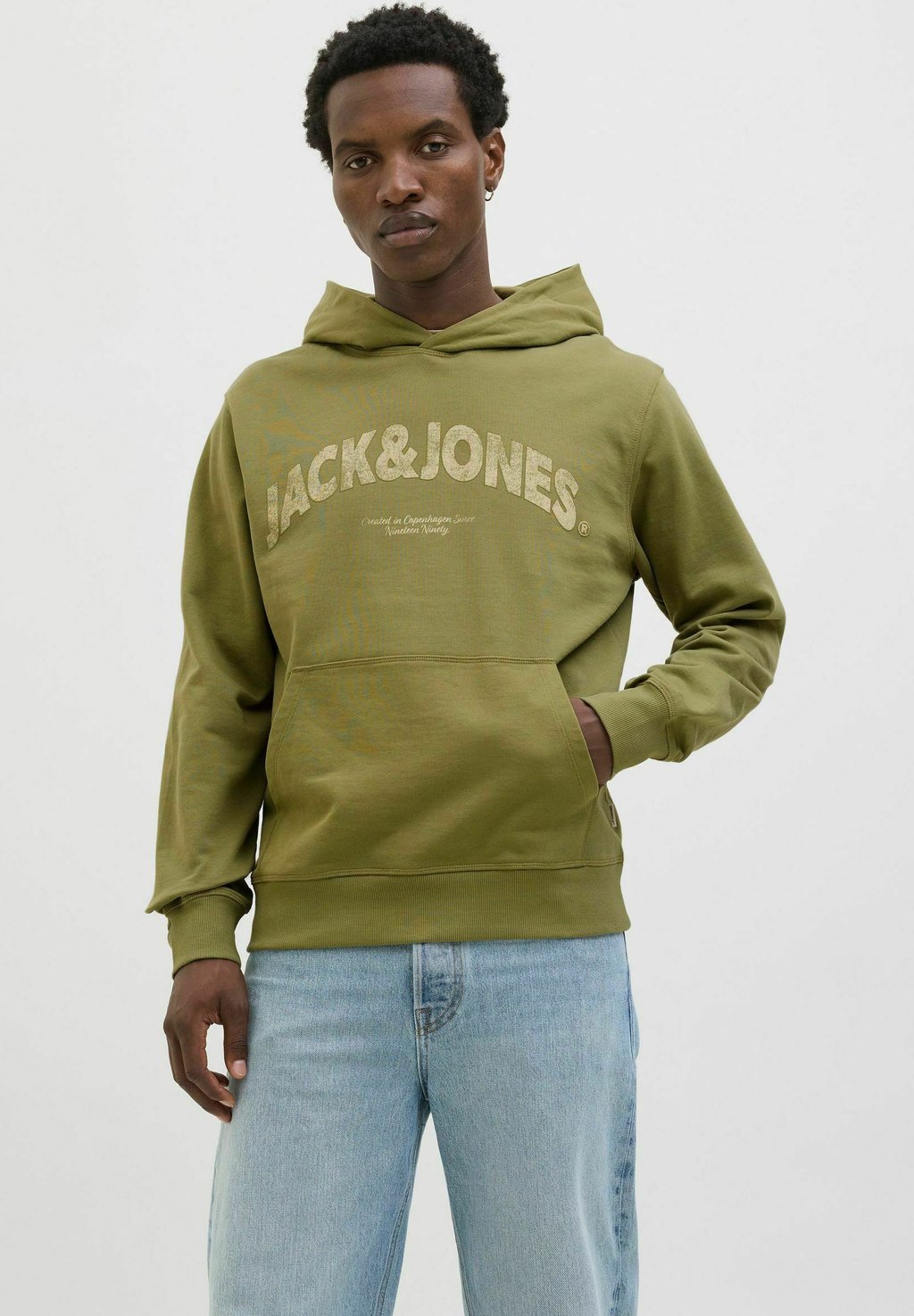 

Толстовка LOGO - Hoodie Jack & Jones, зеленый