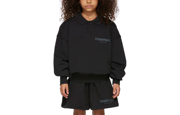 

Детская футболка Fear Of God Essentials, черный