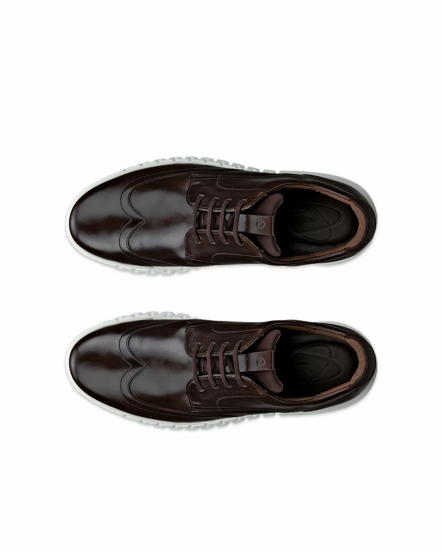 Мужские повседневные туфли ECCO Groove Hybrid из натуральной кожи, COCOA BROWN/MOCHA — фото 4