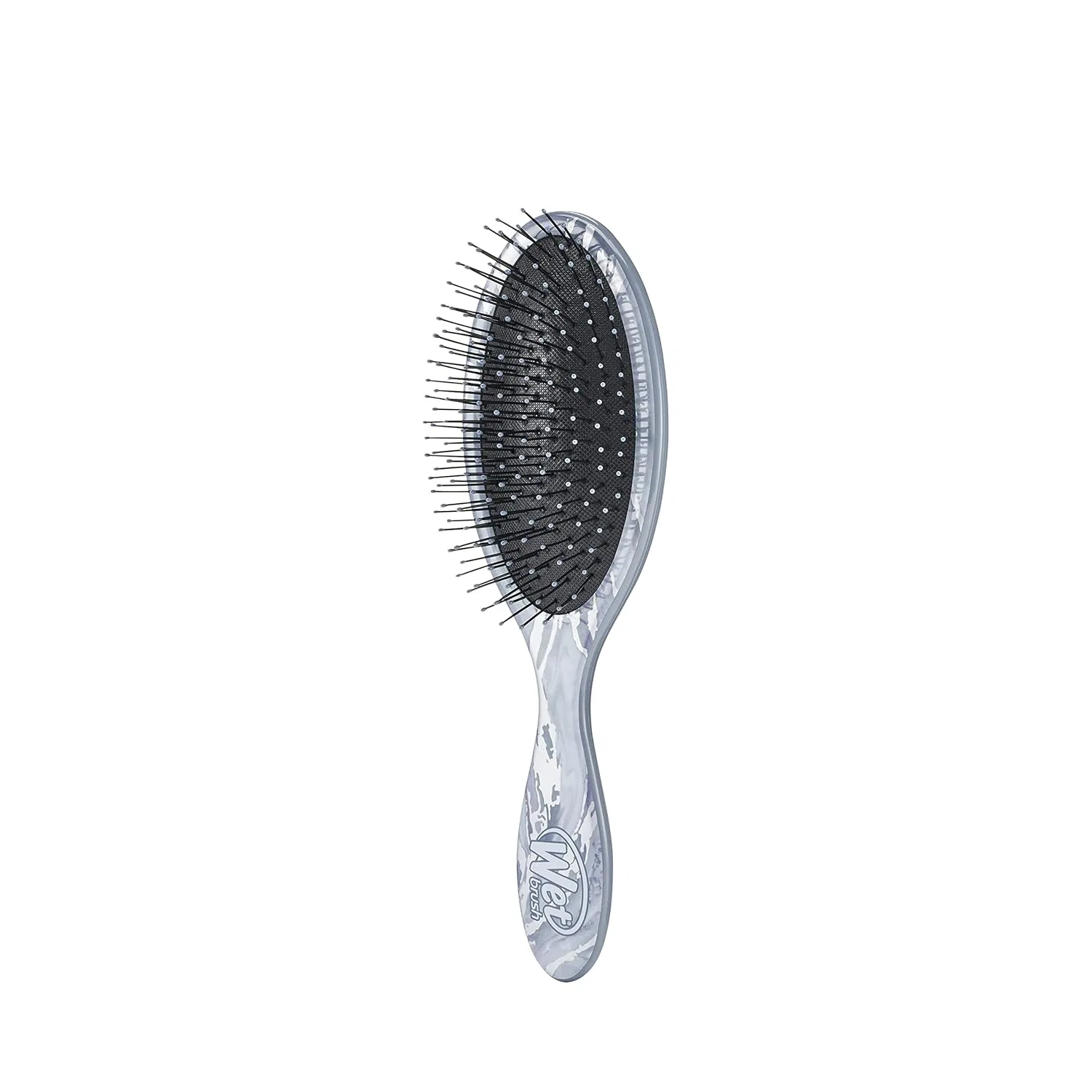 Расческа-детанглер «Original Detangler Metallic Marble» от Wet Brush, серебристая Wet Brush, Metallic Silver — фото 3
