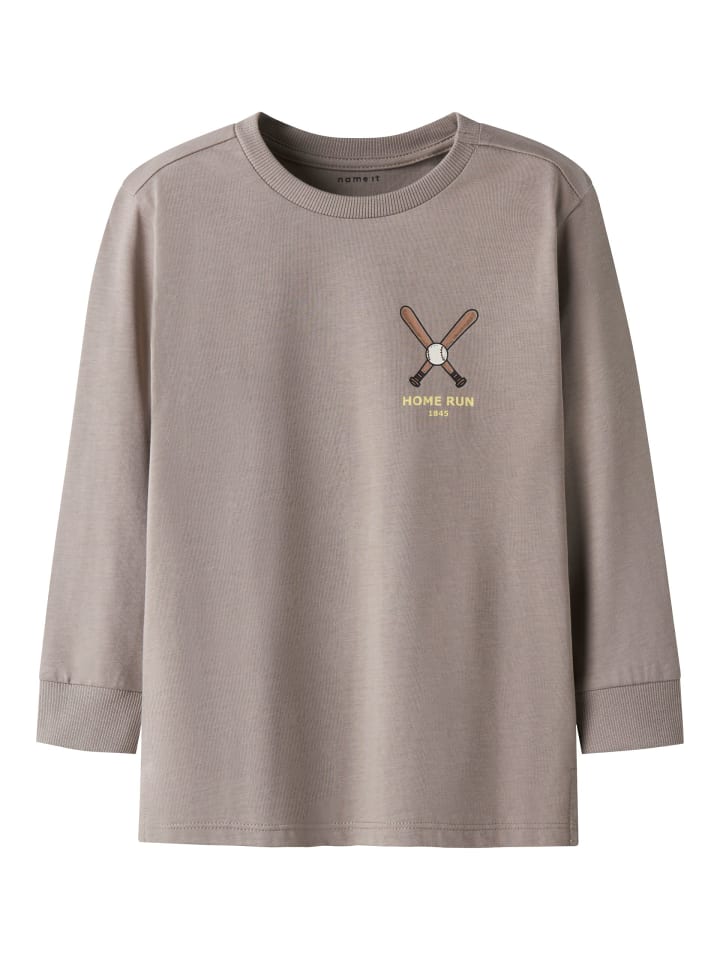 

Рубашка с длинными рукавами NMMOBAY LS NREG TOP в стиле рок-ридж name it