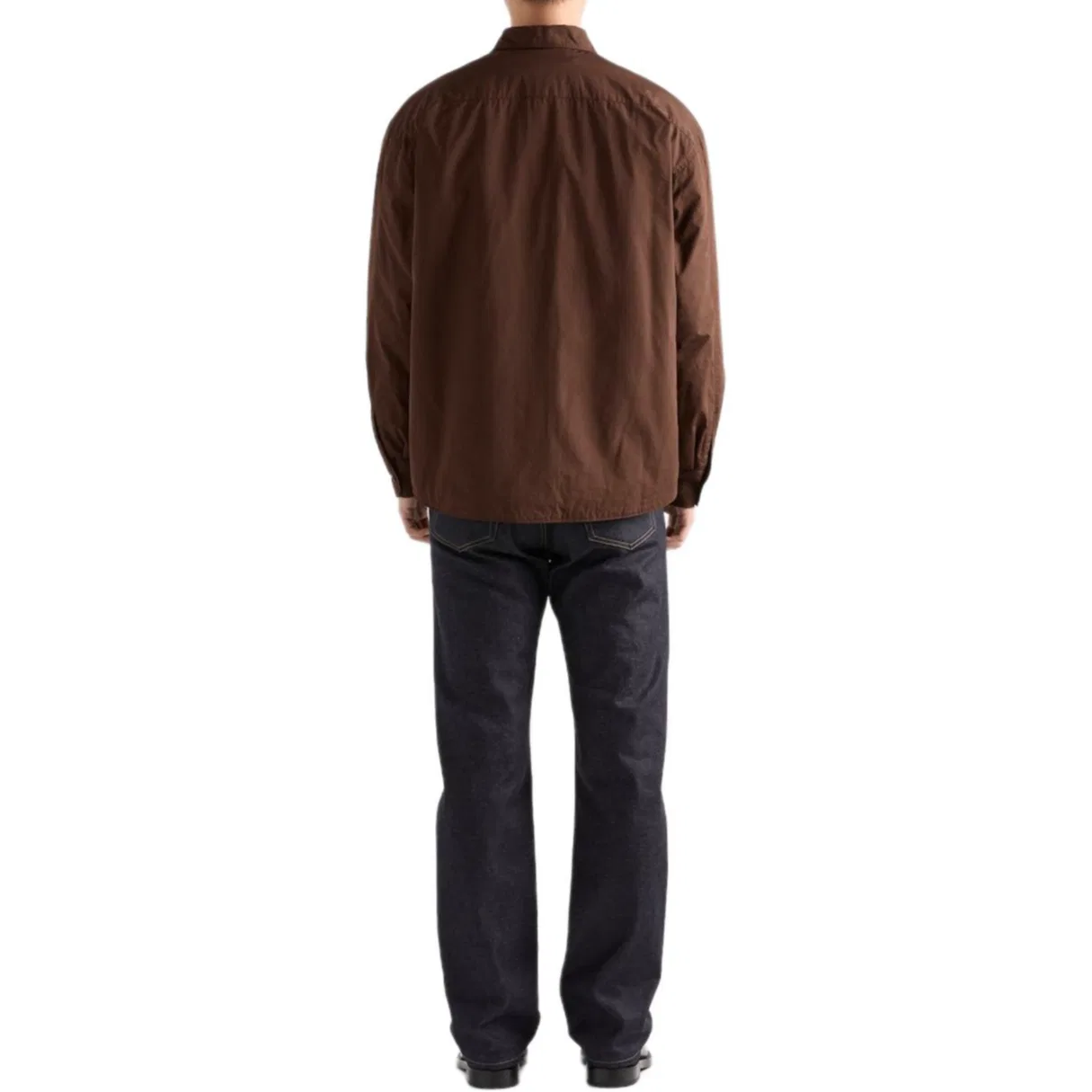 Рубашка мужская Ebony Lapel Moderate PRADA — фото 3