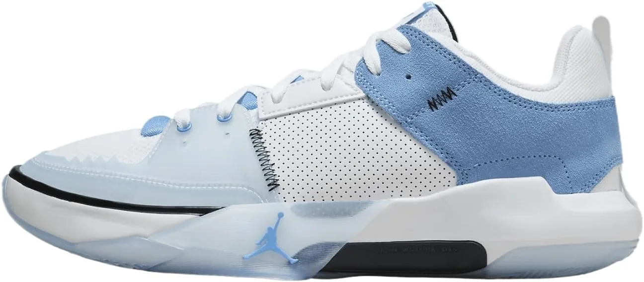Мужские баскетбольные кроссовки NIKE Jordan One Take 5, белый/черный/синий