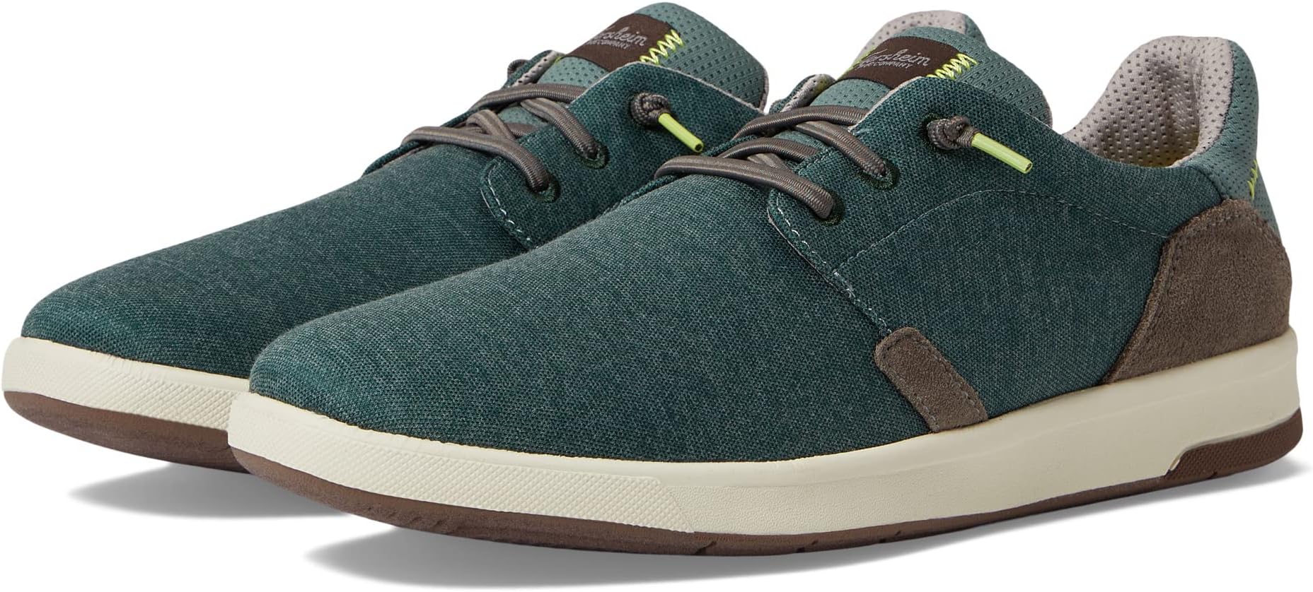 

Кроссовки Florsheim Crossover Canvas Elastic Lace Slip-On Sneaker, цвет Green Canvas