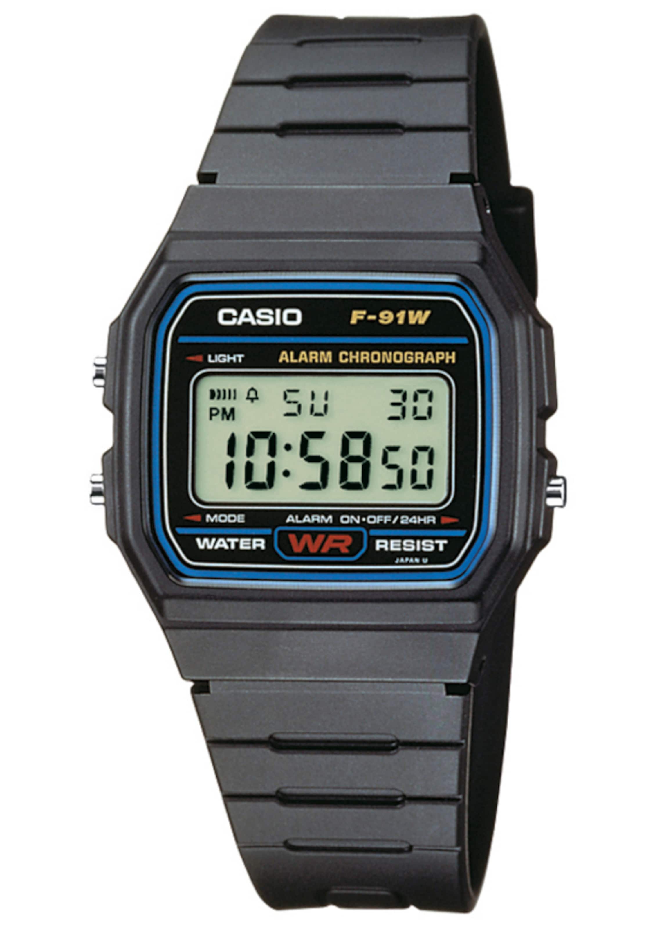 

CASIO Цифровые часы в черном цвете