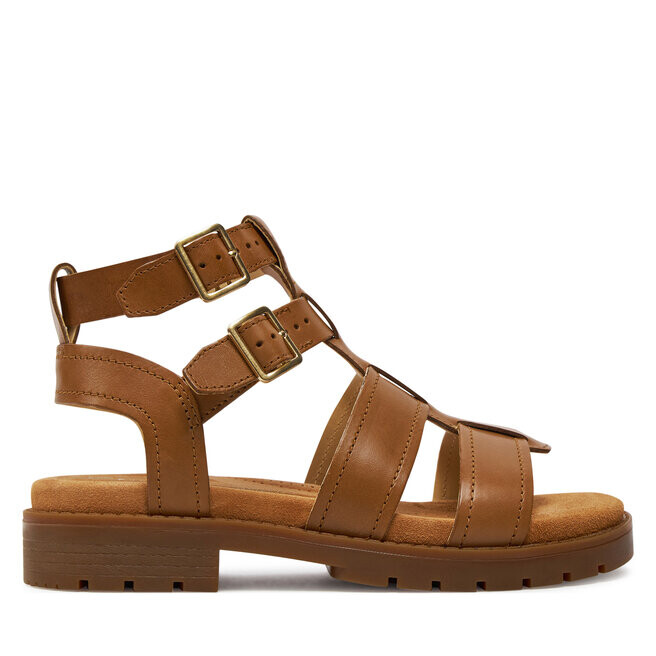 

Сандалии Clarks Orinoco Cove 26176320 Tan Leather, коричневый