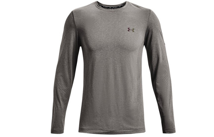 

Футболка Rush мужская Deep Wolf Grey Under Armour, темно-серый