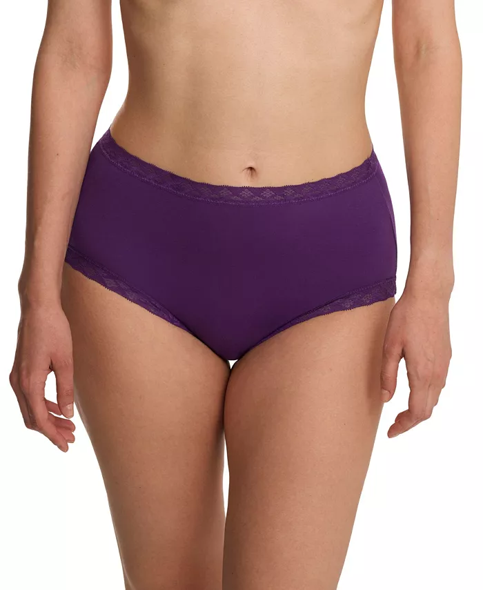 

Женские трусы-слипы Bliss Cotton Full Natori, фиолетовый