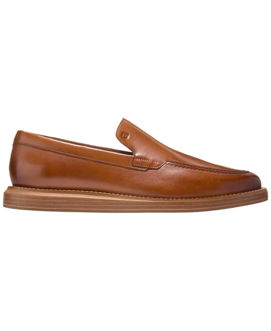 Мужские венецианские лоферы в неоклассическом стиле Cole Haan, British Tan — фото 2