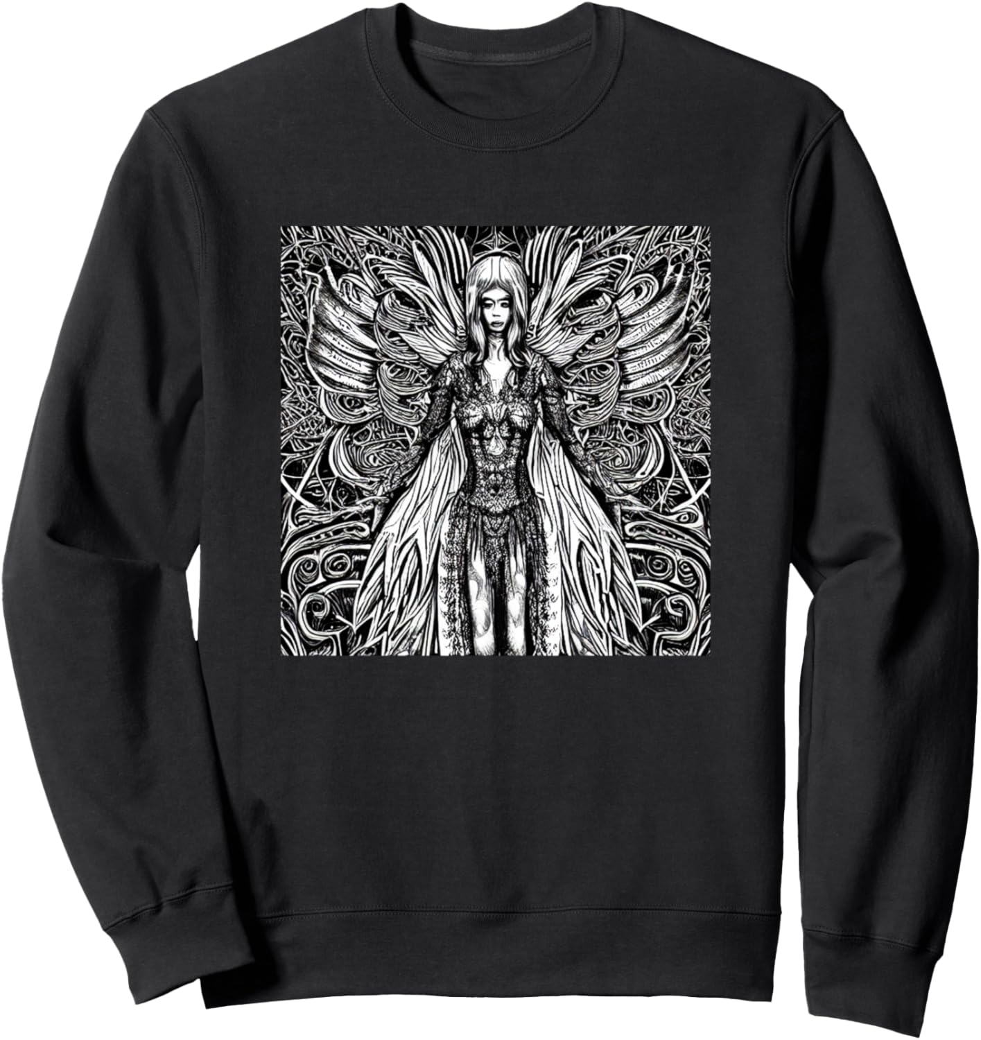 

Художественная толстовка с изображением ангела, черная Angel Line Art Men Women Boy Girl Kids - Gift, Черный, Художественная толстовка с изображением ангела, черная Angel Line Art Men Women Boy Girl Kids - Gift