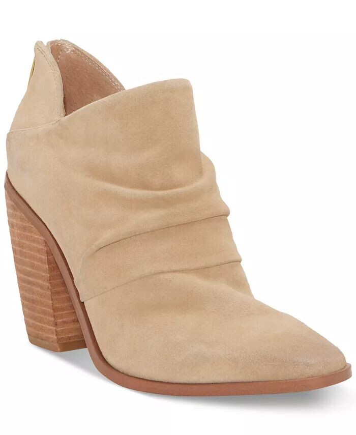 

Женские ботильоны Ainsley со сборками до щиколотки Vince Camuto, бежевый