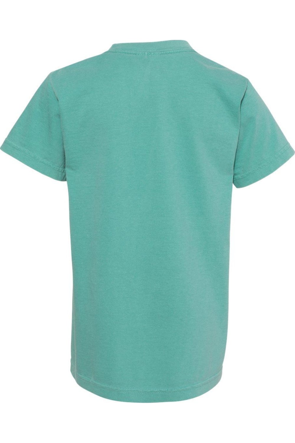 Футболка Comfort Colors Garment-Dyed Youth Heavyweight, цвет seafoam — фото 2