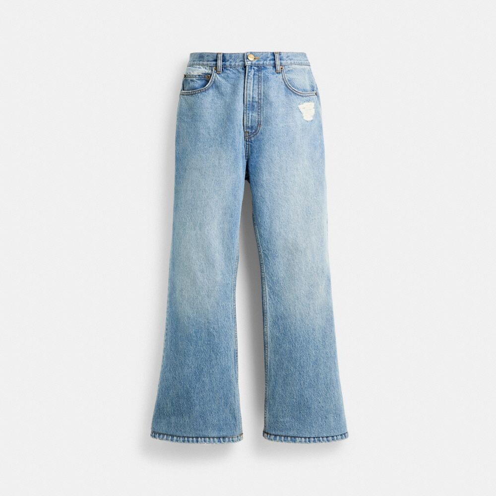 

Джинсы COACH Denim Bootcut, цвет Denim Blue