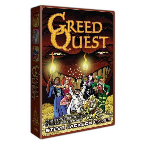 

Настольная игра Greedquest Steve Jackson Games