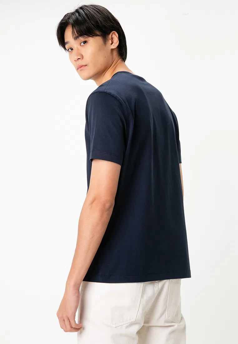 Футболка с коротким рукавом, мерсеризованная, Calvin Klein Jeans, белый — фото 2