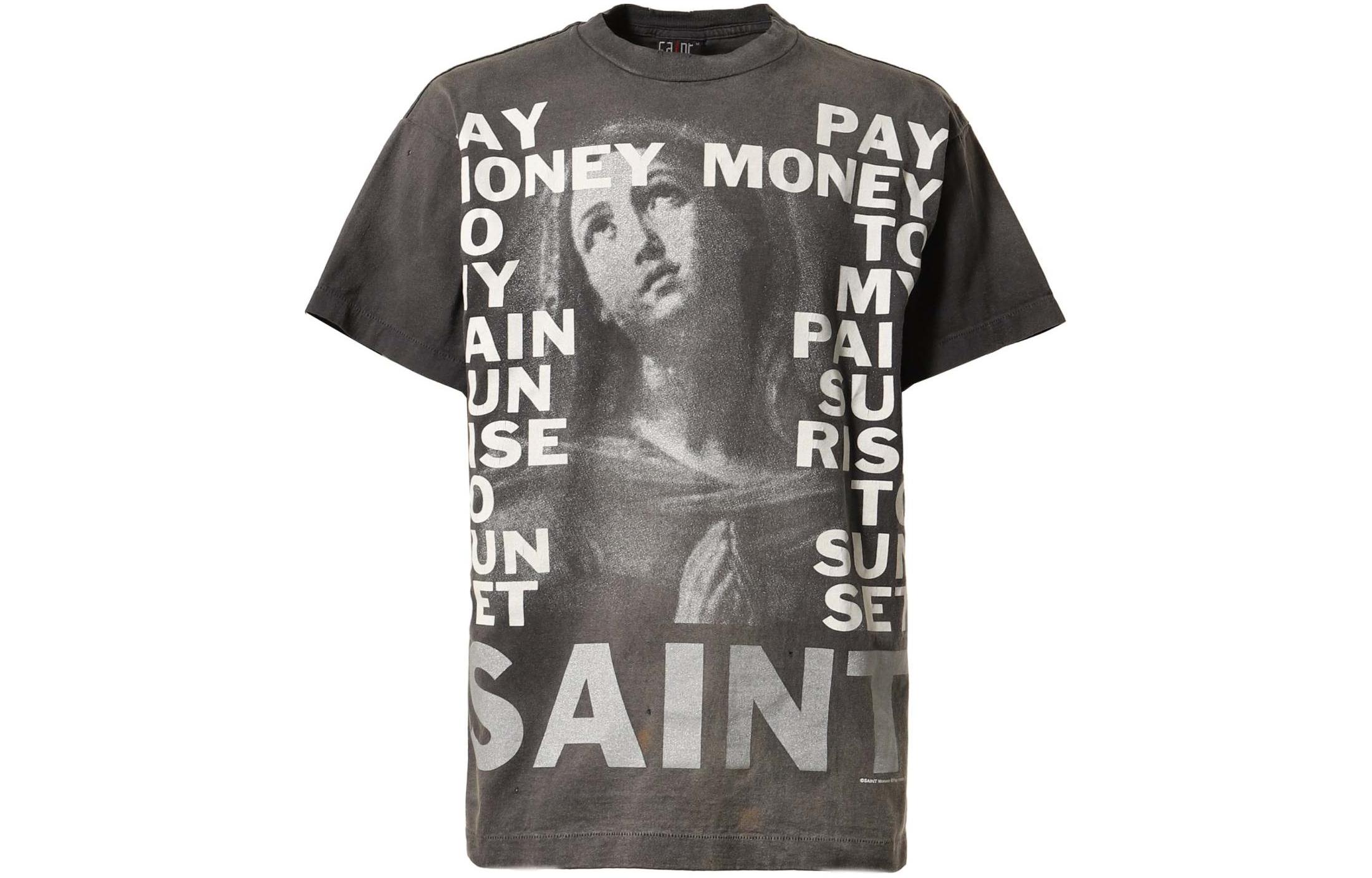 

Футболка SAINT Mxxxxx x Pay Money To My Pain SS24, мужская, серая SAINT Mxxxxxx, серый
