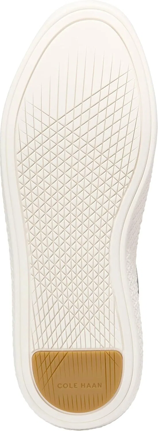 Мужские кроссовки Cole Haan Grand Hurrion Cup на шнуровке до самого носка, Navy Blazer British Tan Ivory — фото 2